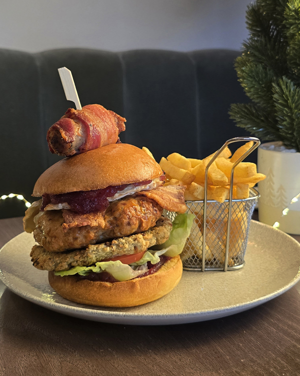 Cook House Christmas Burger